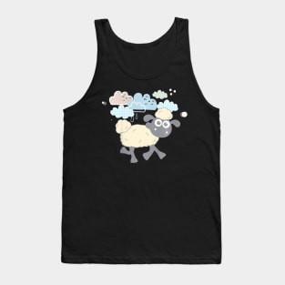 Vintage Shaun Cartoon The Sheep TV Series Tank Top